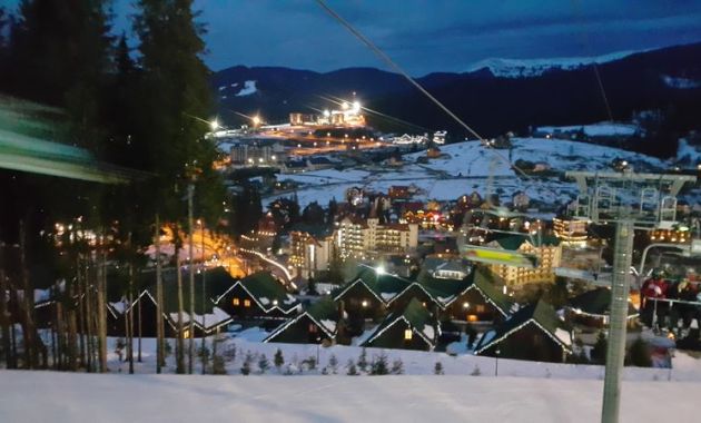 bukovel, narty na ukrainie, ośrodek narciarski ukrainy turystyka kulinarna